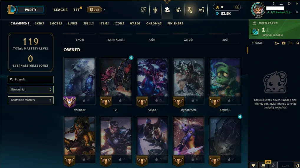 🌎NA 🔥S15⭐️Emerald 4 🏆60 Champion ☢️6 Skins (Owend) 7 Shards  🔥50k+ BE✅Honor 4 🚀instant